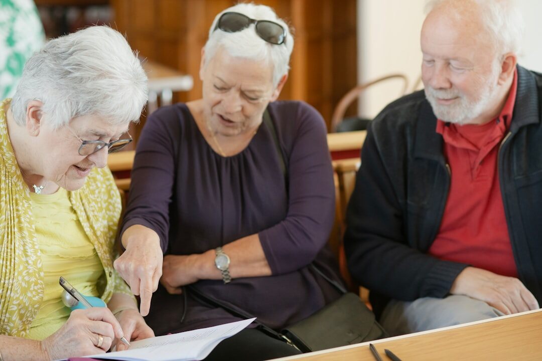 retirement planning meeting